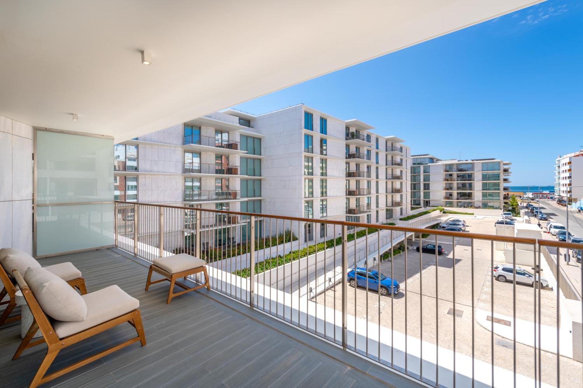 Bayline Condominium - Heated Indoor Swimming Pool - Spa - By Bedzy Armação de Pêra Exterior foto